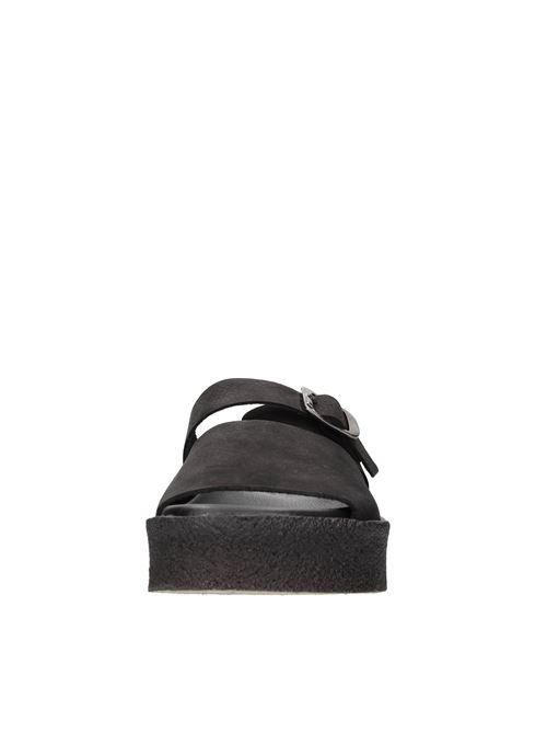 Mules in pelle CLARKS | CREPE SLIDE NABUKNERO